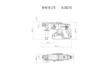 Аккумуляторный перфоратор Metabo KHA 18 LTX 600210890, без АКБ и ЗУ