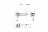 Угловая шлифмашина Metabo W 9-115 (600354000), 900 Вт, 2.5 Нм