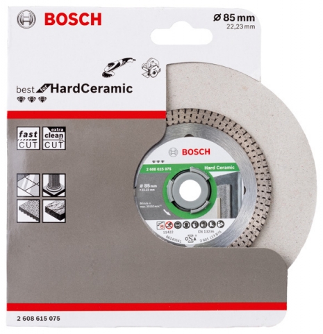 products/Диск алмазный HardCeramic (85х22.2 мм) Bosch 2608615075