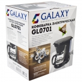 Кофеварка электрическая GALAXY GL0701, арт. гл0701	