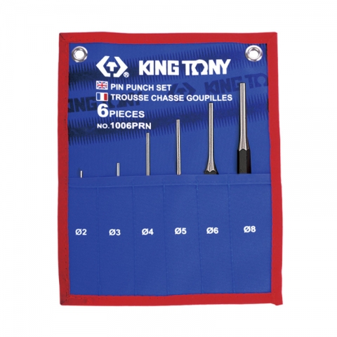 products/Набор выколоток, чехол из теторона, 6 предметов KING TONY 1006PRN