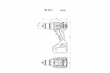 Аккумуляторная дрель-шуруповерт Metabo BS 18 LT (602102650), 2х5.2 Ач, LiIon,60 Нм,кейс 