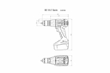 BS 18 LT Quick Аккумуляторная дрель-винтоверт Metabo 602104500, 60 Нм, 2х4, 0 Ач LiIon,кейс