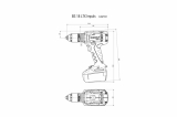 Аккумуляторный винтоверт Metabo BS 18 LTX Impuls 602191500, 2х4,0 Ач, 110 Нм, ASC30-36, кейс