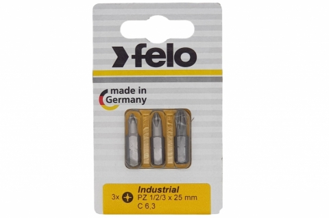 products/Felo Бита крестовая PZ 1/PZ 2/PZ 3X25, 3 шт в блистере 02193216