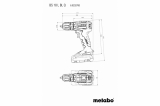 Аккумуляторная дрель-шуруповерт Metabo BS 18 L BL Q 602327500, 2х2.0 А*ч, Li-Ion,кейс