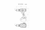 Аккумуляторный винтоверт Metabo BS 18 LTX BL I 602350800, 120 Нм, 2х4 Ач LiHD, ASC30-36, кейс