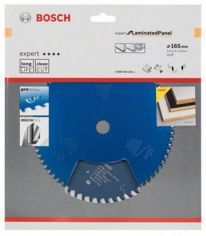 products/Пильный диск Bosch Expert for Laminated Panel 165x20x2.6/1.6x48T 2608644128