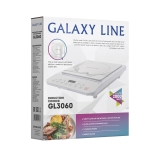 Плитка индукционная GALAXY LINE GL3060 (белая), арт. гл3060лбел