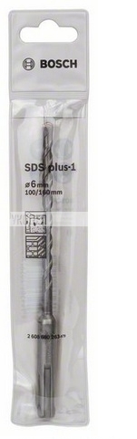 Сверло по бетону SDS plus-1 6x100x160мм 2608680263