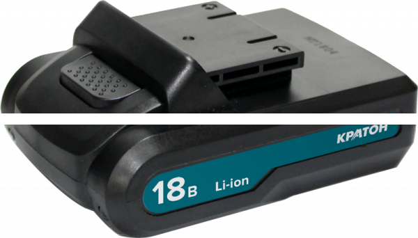 Аккумулятор для дрели-шуруповерта CD-18-Li-2,0 (18 В; 1.5 А*ч; Li-Ion) Кратон 3 11 02 036