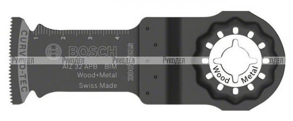 Погружное пильное полотно METALWOOD 5 шт. (28х50 мм) для GOP 10.8 Bosch 2608661629