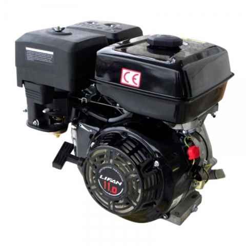 products/Двигатель LIFAN 182F 11А (11 л.с., 4-хтактный, одноцилиндровый, с воздушным охлаждением, вал 25 мм, объем 337см³, катушка 11А, ручная система запуска, вес 31 кг)