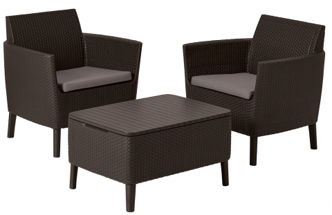 products/Комплект мебели Allibert Salemo balcony set (17205935) коричневый, 253201