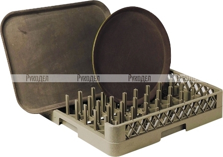 Посудомоечная кассета GASTRORAG JW-64P для подносов