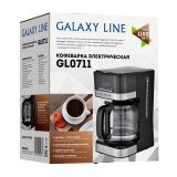 Кофеварка электрическая GALAXY LINE GL0711, арт. гл0711л