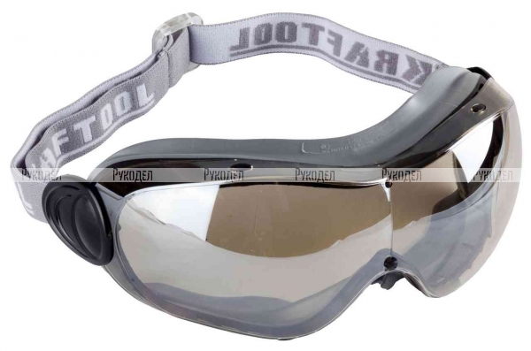KRAFTOOL EXPERT антибликовые и антизапотевающие очки защитные с непрямой вентиляцией, закрытого типа.11007