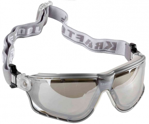 products/KRAFTOOL SG-5F Прозрачные, очки защитные открытого типа,11009 эластичная наголовная лента, непрямая вентиляция.