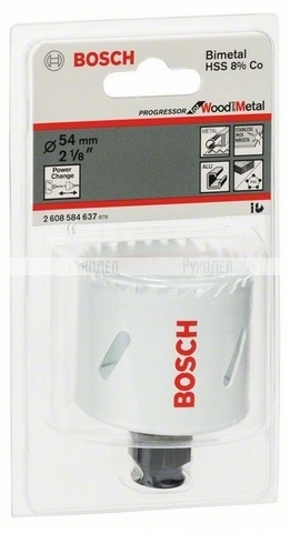 КОРОНКА Bosch PROGRESSOR 54мм 2608584637