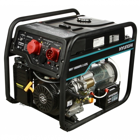 products/Бензиновый генератор HYUNDAI HHY 10000FE-3 ATS с автозапуском