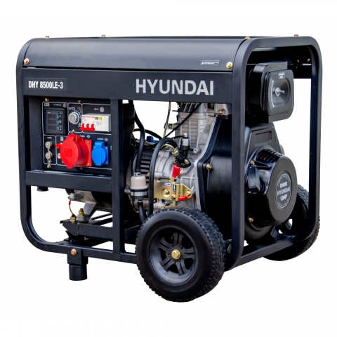 products/Дизельный генератор Hyundai DHY 8500LE-3