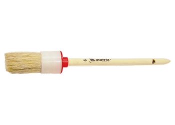 products/Кисть круглая № 8 (35 мм), натуральная щетина, деревянная ручка MATRIX