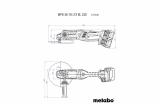 Аккумуляторная угловая шлифмашина Metabo WPB 36-18 LTX BL 230 (613102840), без АКБ и ЗУ, пластиковый кофр