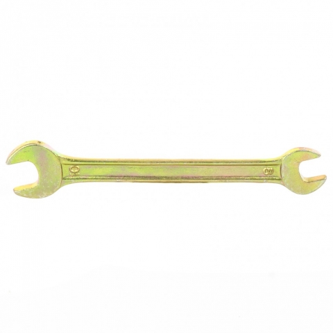 products/Ключ рожковый, 8 х 10 мм, желтый цинк, Сибртех, 14303