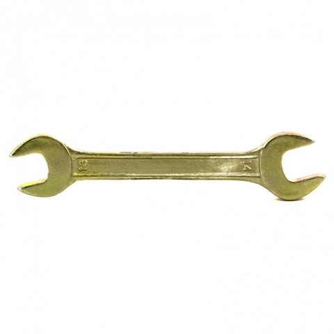 products/Ключ рожковый, 13 х 14 мм, желтый цинк, Сибртех, 14306