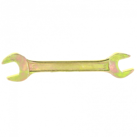 products/Ключ рожковый, 20 х 22 мм, желтый цинк, Сибртех, 14312
