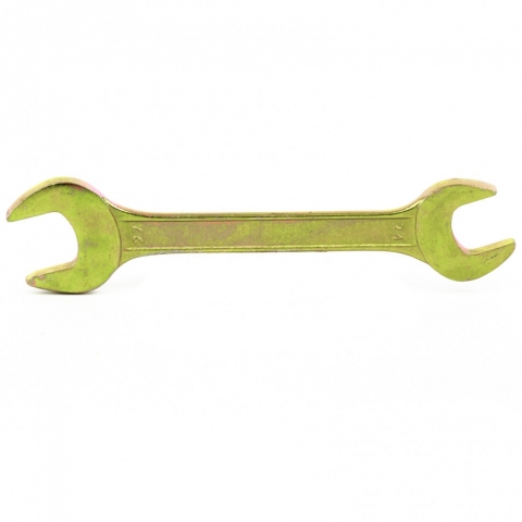 products/Ключ рожковый, 24 х 27 мм, желтый цинк, Сибртех, 14314