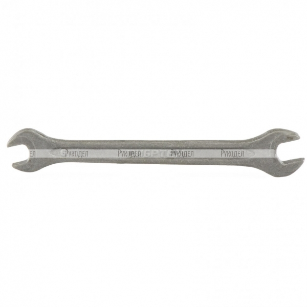 Ключ рожковый, 6 х 7 мм, CrV, фосфатированный, ГОСТ 2839, Сибртех, 14320