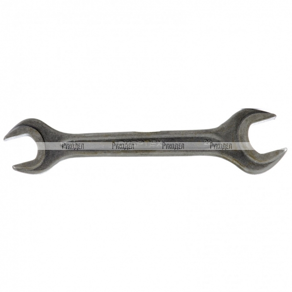 Ключ рожковый,19 х 22 мм, CrV, фосфатированный, ГОСТ 2839, Сибртех, 14329