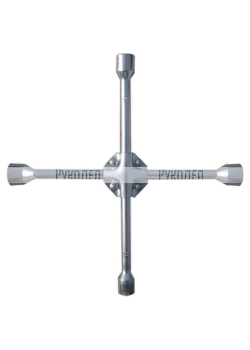 Ключ-крест баллонный, 17 х 19 х 21 х 22 мм, усиленный, толщина 16 мм MATRIX PROFESSIONAL 14244