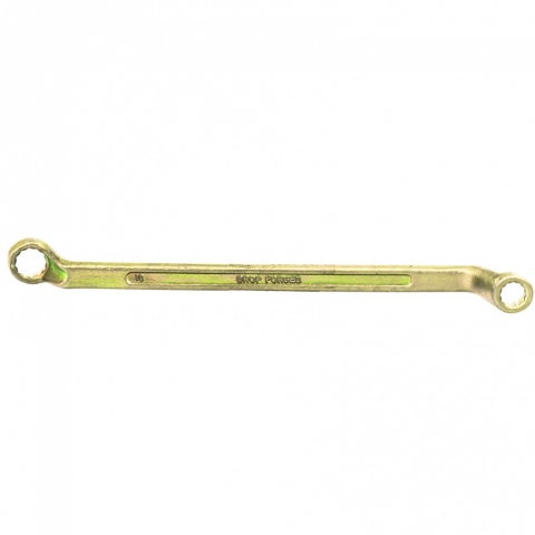 products/Ключ накидной, 8 х 10 мм, желтый цинк, Сибртех, 14614