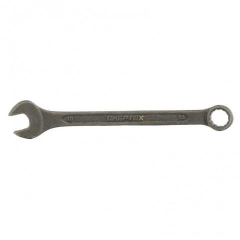 products/Ключ комбинированый,10 мм, CrV, фосфатированный, ГОСТ 16983, Сибртех, 14905