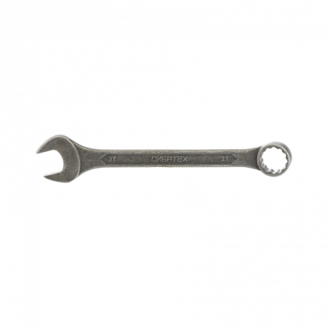 products/Ключ комбинированый,27 мм, CrV, фосфатированный, ГОСТ 16983, Сибртех, 14915