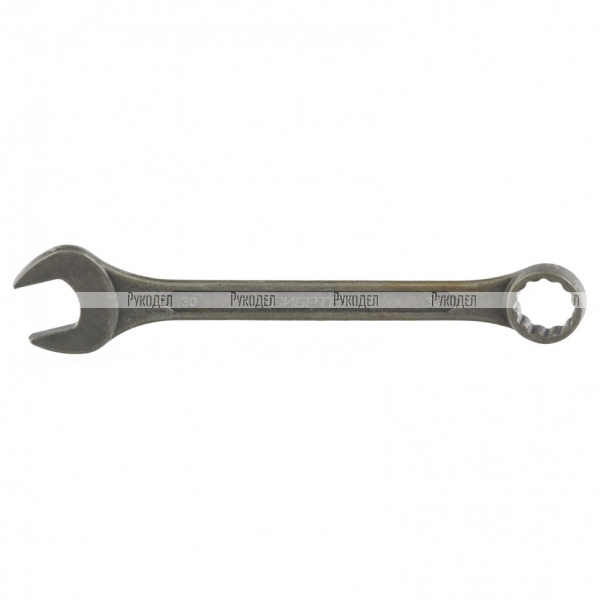 Ключ комбинированый,30 мм, CrV, фосфатированный, ГОСТ 16983, Сибртех, 14916