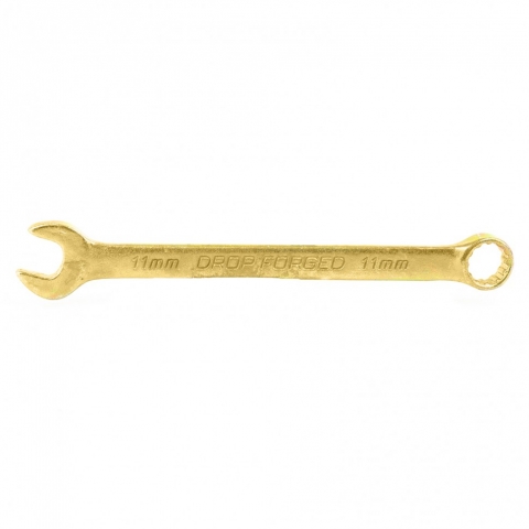 products/Ключ комбинированный, 11 мм, желтый цинк, Сибртех, 14977