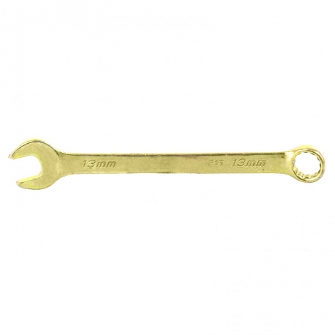 products/Ключ комбинированный, 13 мм, желтый цинк, Сибртех, 14979