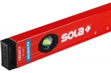 Уровень SOLA RED M 3 80, L=80 см, 3 глазка, точн. 0,3 мм/м, арт. 01813101