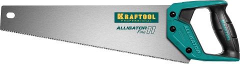 products/Ножовка для точного реза "Alligator 11", 400 мм, 11 TPI 3D зуб, KRAFTOOL 15203-40
