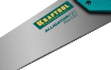 Ножовка для точного реза "Alligator 11", 450 мм, 11 TPI 3D зуб, KRAFTOOL 15203-45