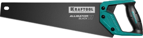 products/Ножовка для точного реза "Alligator BLACK", 400 мм, 11 TPI 3D зуб, KRAFTOOL 15205-40