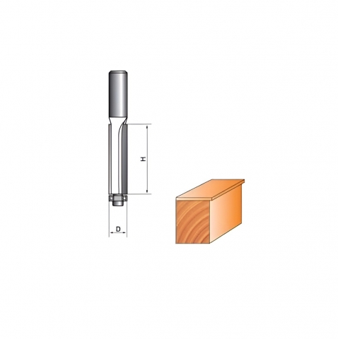 products/Фреза Globus 1020, кромочная, для дерева, D12, h25, прямая, высококачественная