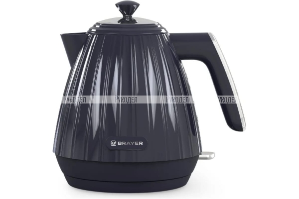 Электрический чайник BRAYER 1074BR 2200 Вт, 1.7 л, пластиковый корпус, VNQ by STRIX, автоотключение BR1074