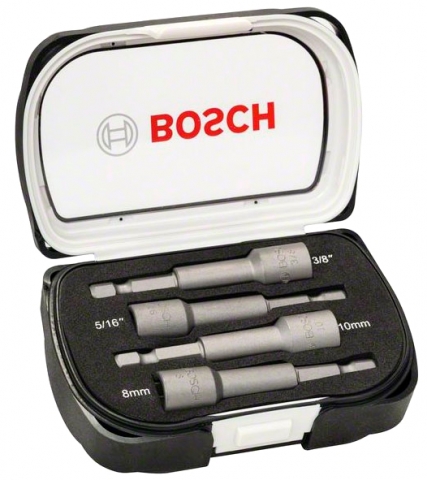 products/Набор торцевых головок (4 шт; хвостовик 1/4" HEX) Bosch 2608551095