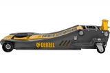 Домкрат гидравлический подкатной Denzel 3.8т, 110-580мм, быстрый подъем, низкий подхват, проф 51251