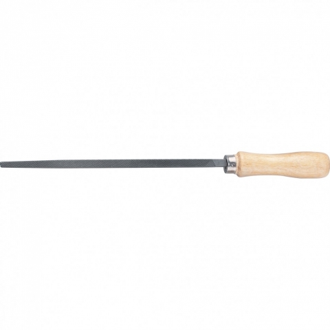 products/Напильник, 200 мм, квадратный, деревянная ручка, Сибртех, 15926