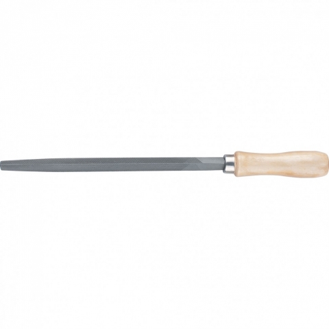 products/Напильник, 150 мм, трехгранный, деревянная ручка, Сибртех, 16023